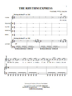 The Rhythm Express von Jill Gallina (Download) 