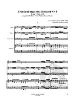 Brandenburgisches Konzert Nr. 5 D-Dur BWV 1050 (J.S. Bach) 