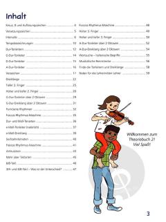 Geigenfrosch & Co: Theoriebuch 2 von Ros Stephen 