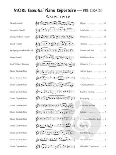 More Essential Piano Repertoire - Pre-grade von Johann Sebastian Bach (Download) 