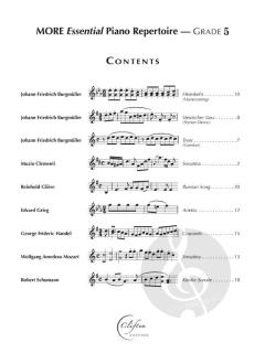 More Essential Piano Repertoire Grade 5 von Wolfgang Amadeus Mozart (Download) 