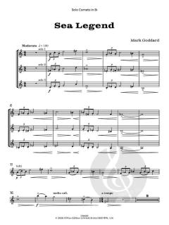 Sea Legend for Brass Band von Mark Goddard (Download) 