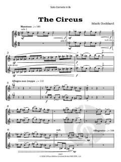 The Circus for Brass Band von Mark Goddard (Download) 