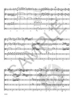 Overture for Strings op. 1 No. 3 von Joseph Bologne 