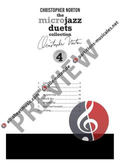 The Microjazz Duets Collection 4  von Christopher Norton 