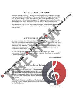 The Microjazz Duets Collection 4  von Christopher Norton 