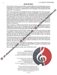 Guitar Works 11: 12 Studies & Works von Johann Kaspar Mertz 