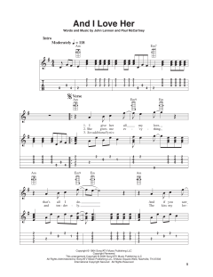 And I Love Her von The Beatles (Download) 