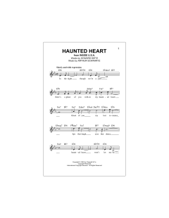 Haunted Heart von Arthur Schwartz (Download) 