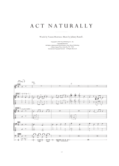 Act Naturally von Buck Owens (Download) 