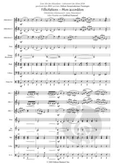 Félicitations - Mon accordéon (Herzlichen Glückwunsch -mein Akkordeon)