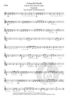 A Peaceful World (Das die Erde, Friedvoll werde) von Gottfried Hummel 