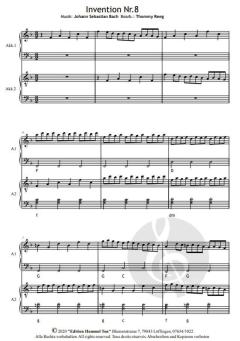 2-stimmige Inventionen von Bach von Johann Sebastian Bach (Download) 