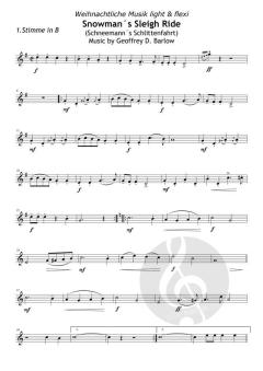 The Snowman's Sled Ride (Schneemann´s Schlittenfahrt) von Geoffrey D. Barlow (Download) 