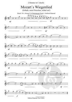 Mozarts Wiegenlied von Wolfgang Amadeus Mozart (Download) 