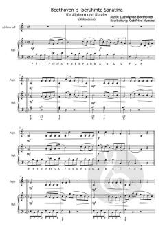 Beethovens berühmte Sonatina von Ludwig van Beethoven (Download) 