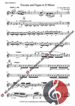 Toccata and Fugue in D minor  von Johann Sebastian Bach 