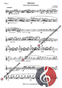 Menuet von Claude Debussy 
