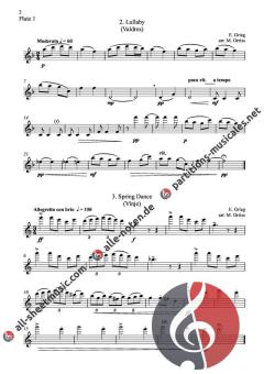 6 Norwegian Mountain Melodies von Edvard Grieg 