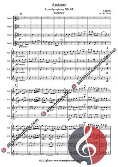 Andante von Joseph Haydn 