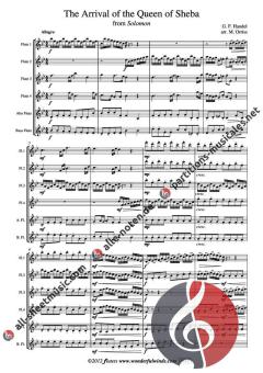 The Arrival of the Queen of Sheba von Georg Friedrich Händel (Download) 