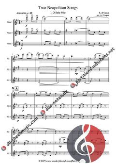 2 Neapolitan Songs von Eduardo di Capua 