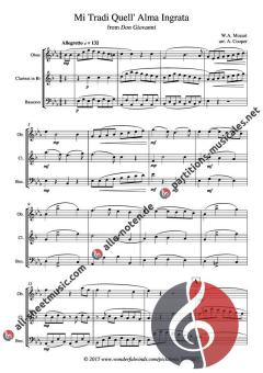 Mi Tradi Quell' Alma Ingrata von Wolfgang Amadeus Mozart 