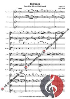 Romance von Wolfgang Amadeus Mozart (Download) 
