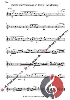 Theme and Variations on Early One Morning 