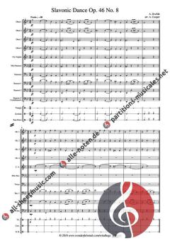 Slavonic Dance op. 46, No. 8 von Antonín Dvořák 