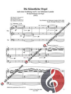 Die Künstliche Orgel von Christoph Weinhart 