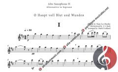 Bach Chorale Saxophone Collection von Johann Sebastian Bach (Download) 