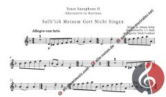 Bach Chorale Saxophone Collection von Johann Sebastian Bach (Download) 