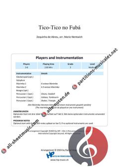 Tico-Tico no Fubá von Zequinha de Abreu (Download) 