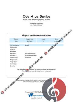 Oda A La Samba von Ludwig van Beethoven 