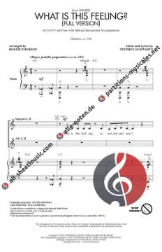 What Is This Feeling? von Stephen Schwartz 