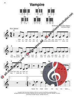 Super Easy Songbook: Olivia Rodrigo 