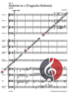 Sinfonie Nr. 4 c-Moll D 417 "Tragische" von Franz Schubert (Download) 