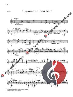 Ungarischer Tanz Nr. 5 WoO 1,5 von Johannes Brahms 