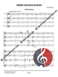 3 Ukulele Dances von Chris Ruebens 
