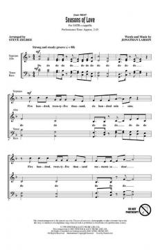 Seasons Of Love (Jonathan Larson) 