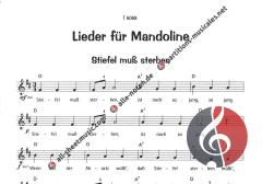 Lieder für Mandoline 