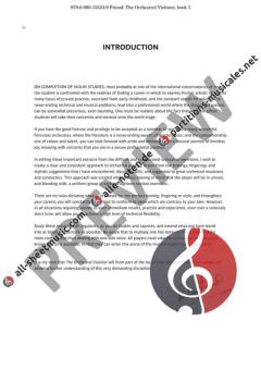The Orchestral Violinist 1 (Download) 