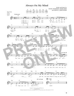 Always On My Mind von Elvis Presley (Download) 