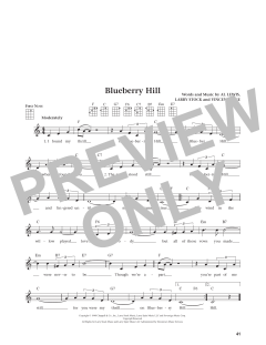 Blueberry Hill von Fats Domino (Download) 