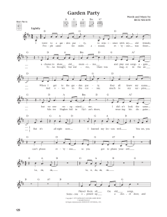 Garden Party von Ricky Nelson (Download) 