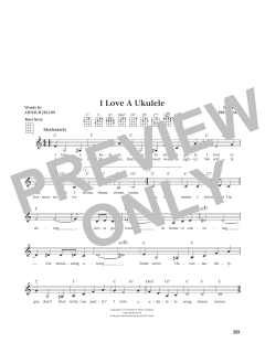 I Love A Ukulele von Arthur Fields (Download) 