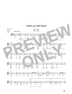 I Ride An Old Paint (Download) 