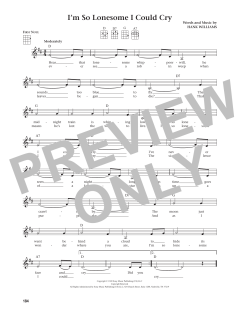 I'm So Lonesome I Could Cry von Billy Joe Thomas (Download) 