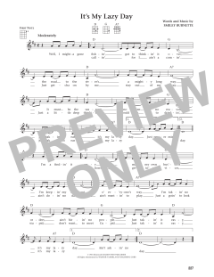 It's My Lazy Day von Smiley Burnette (Download) 
